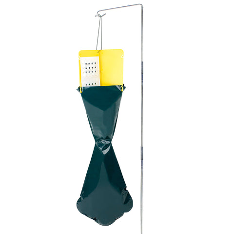 Safer beetle trap lure showing the dual-action attractant for beetle control.