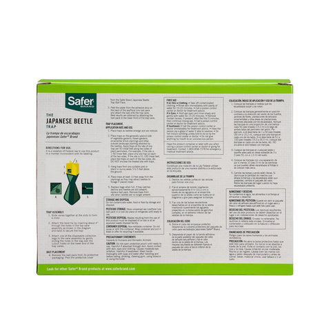 Safer packaging shows 1 trap and 1 lure included.