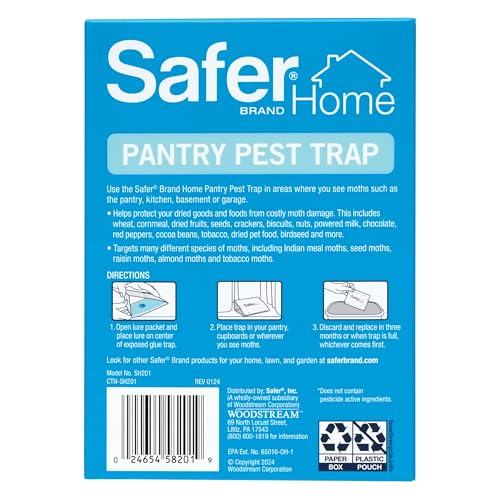 Safer SH201-2 lure insert demonstrates pheromone lure placement for moth monitoring