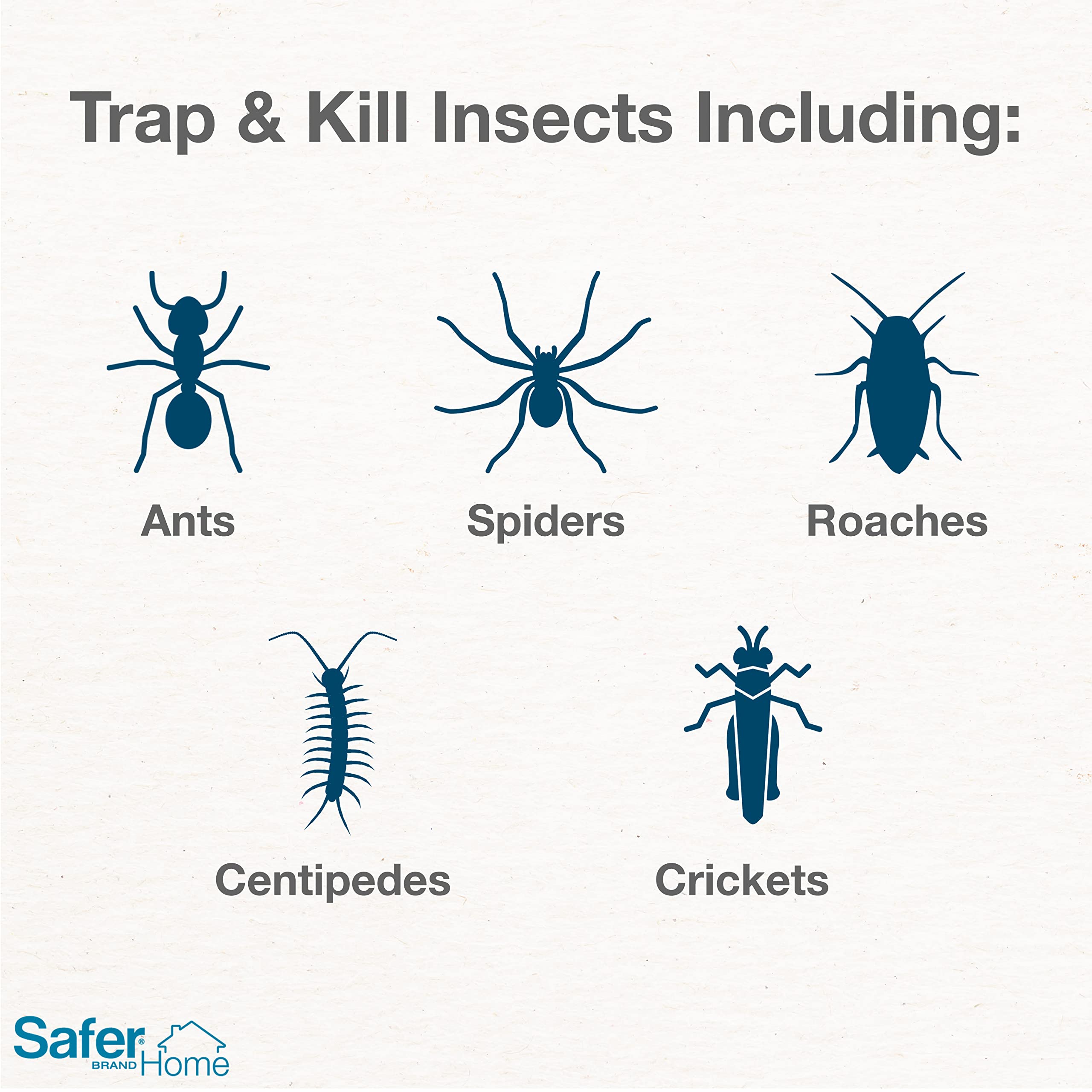 Safer SH400SR traps, flat layout, larger catching area for living rooms.