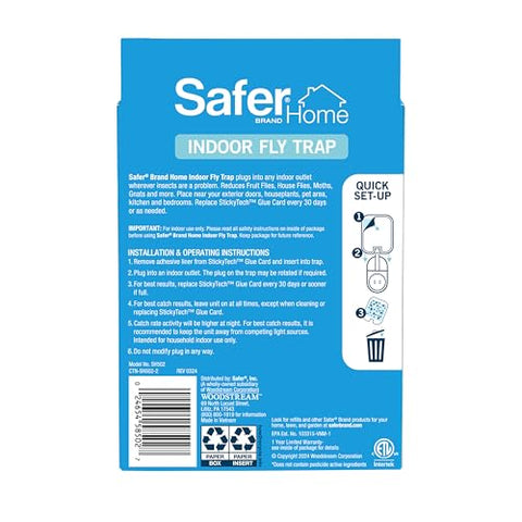 Safer SH502 400 sq ft coverage suitable for living spaces