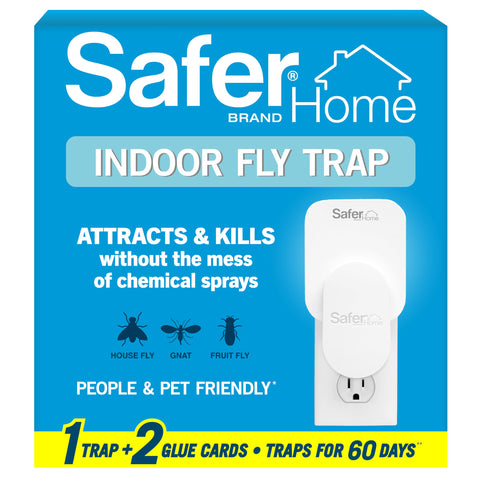 Safer SH502 UV light trap attracts insects indoors for pest control