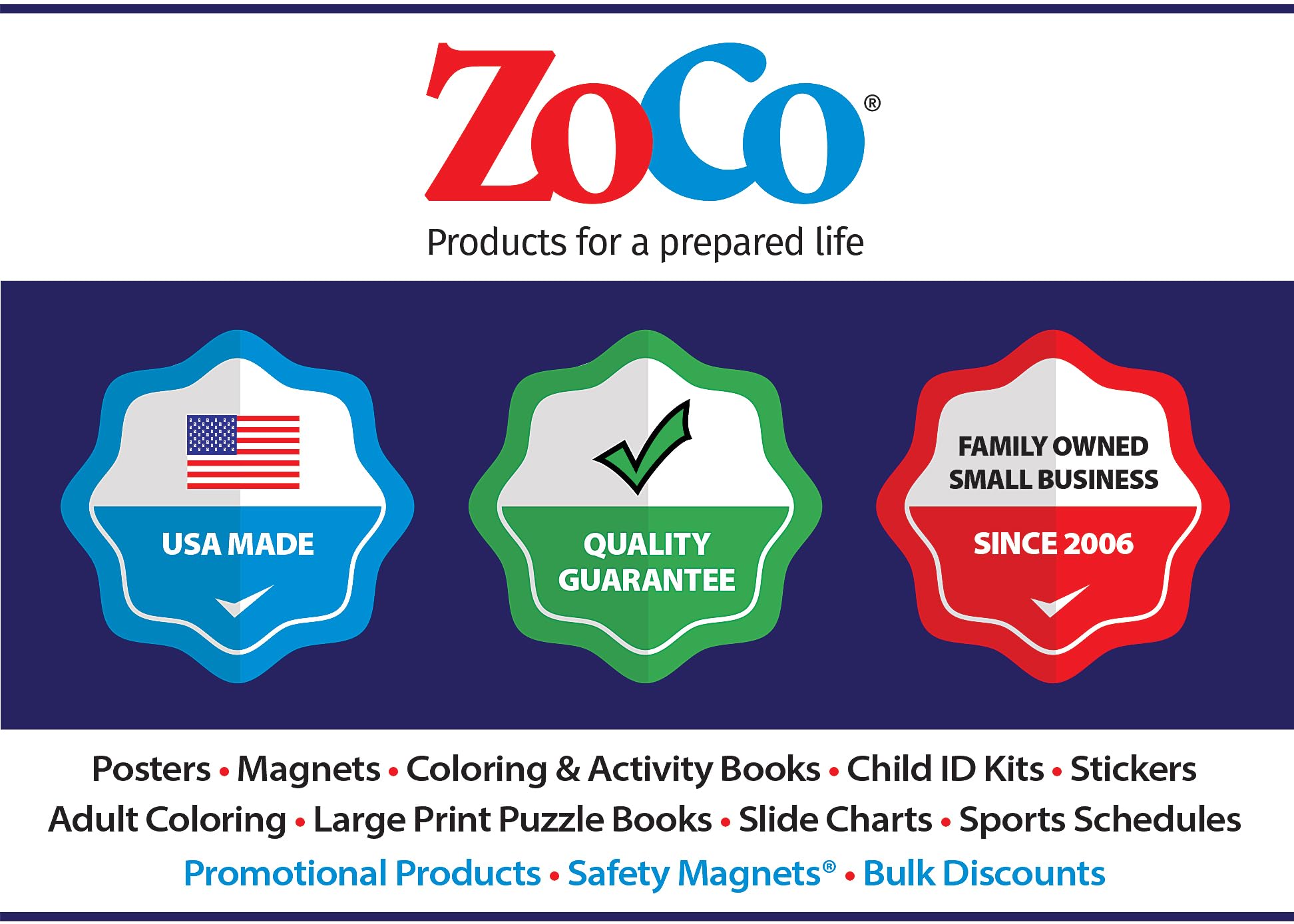 Home or business entry uses ZOCO window cling.