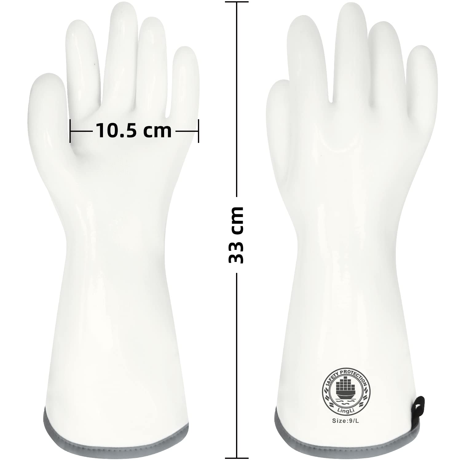 Lingli barbecue mitts used during dishwashing and food prep tasks