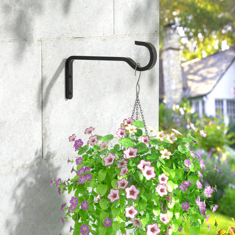 Saffruff garden decor hanger provides versatile hanging options