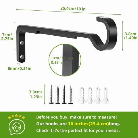 Saffruff hanging lantern bracket, versatile for garden lighting setups.