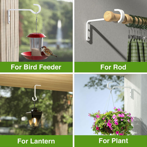 Saffruff heavy-duty iron wall bracket shows strong support