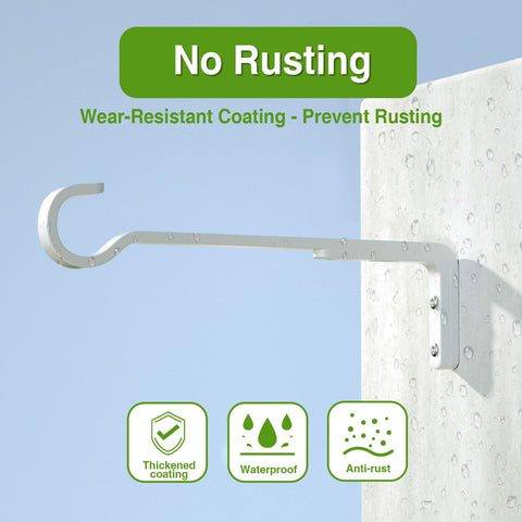 Saffruff wall-hanger hook supports up to 20kg for heavy plants