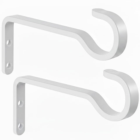 Saffruff white outdoor hanger set for a clean finish