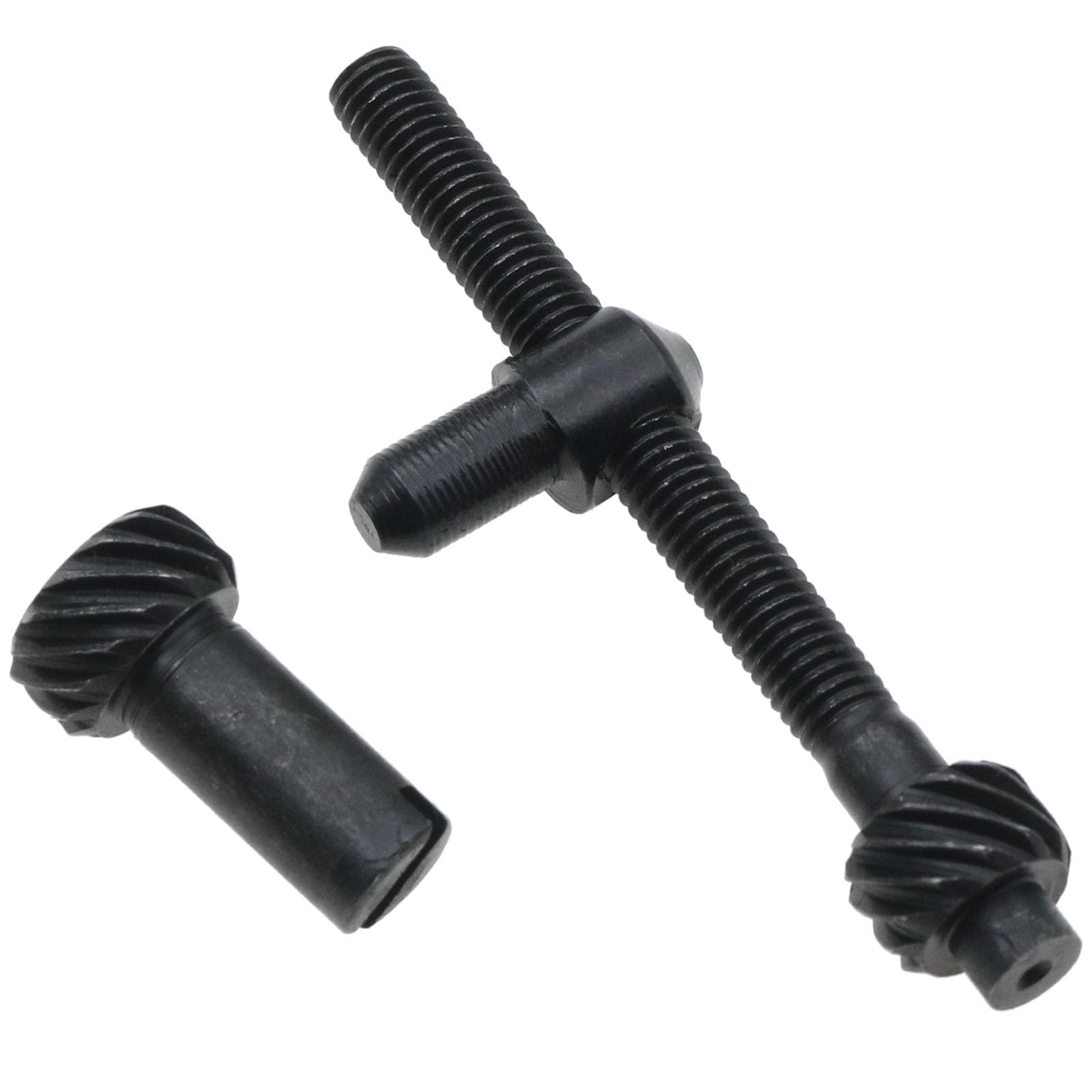 Safycaby lawn mower chain adjuster in use demonstrates simple installation on mowers