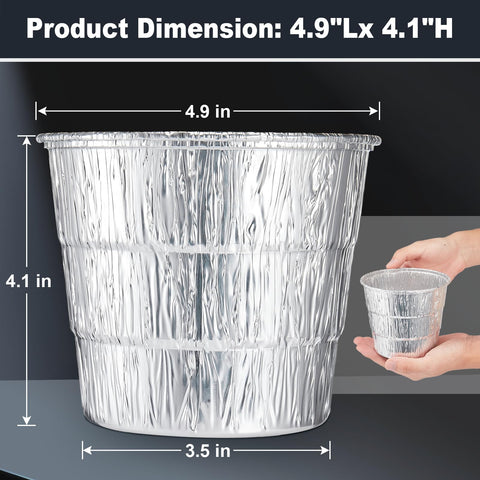 Sageme aluminum drip liner offers durable, high-heat performance for grilling sessions.