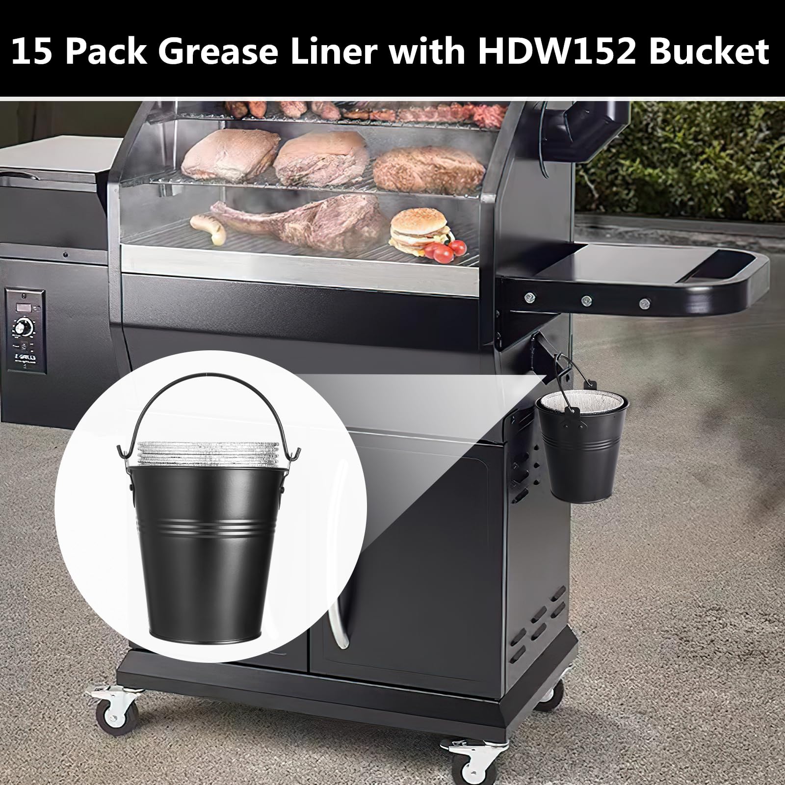 Sageme grease management solution for cleaner grills