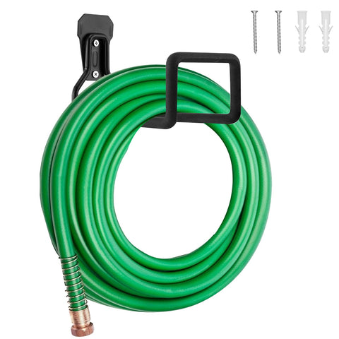 Sageme heavy-duty steel construction ensures durable hose storage outside workshop.
