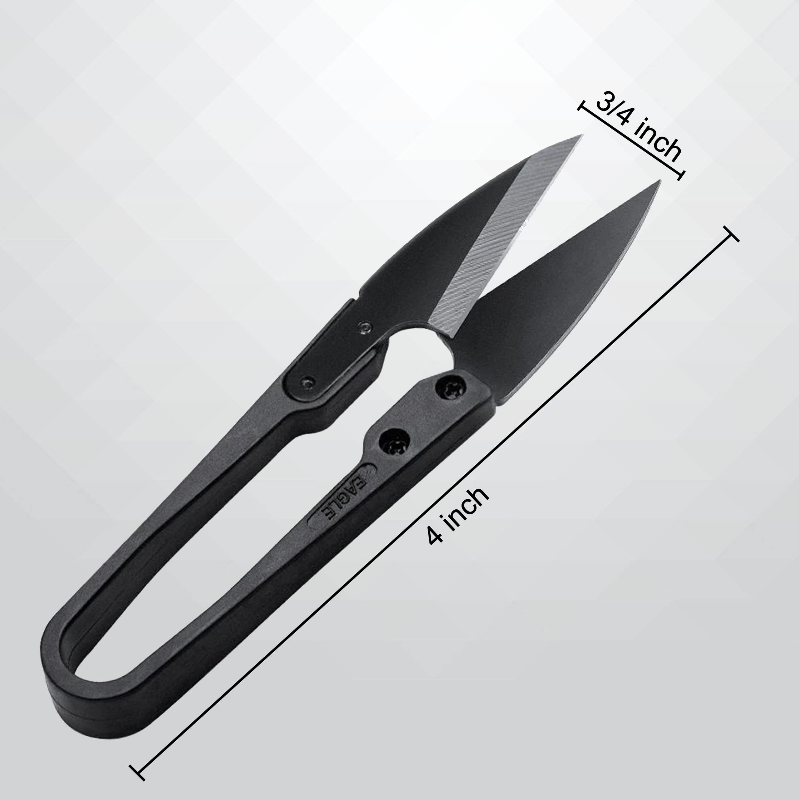 Sago Brothers stainless steel blades provide clean cuts on delicate plants.