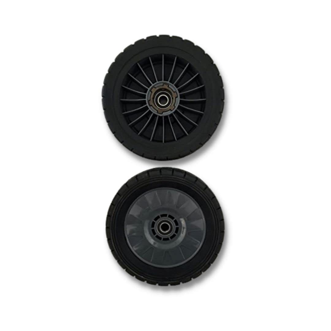 Commercial-grade hard plastic wheels support heavy workloads and long service life.
