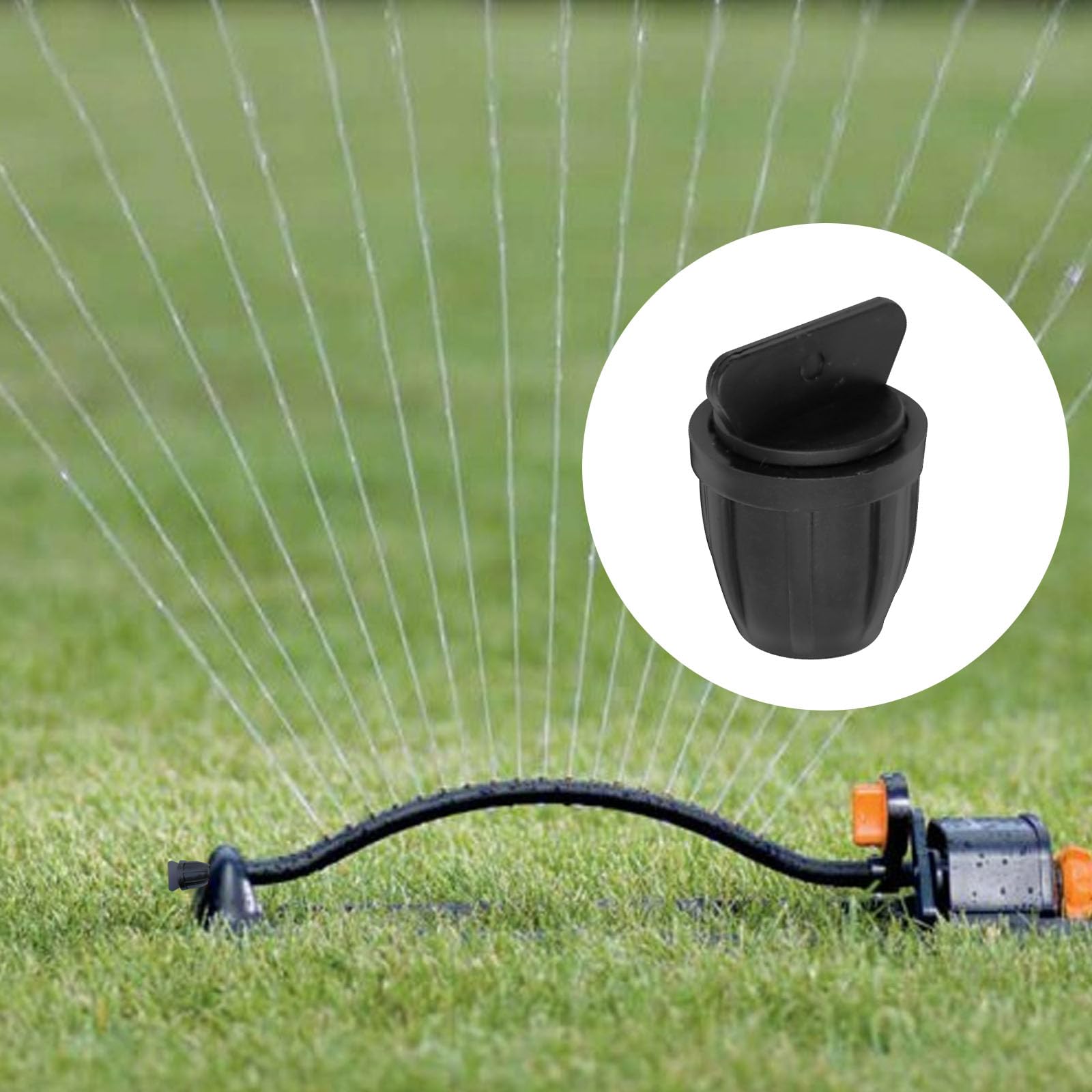 Saihisday drip faucet connector simplifies watering setups for gardens.