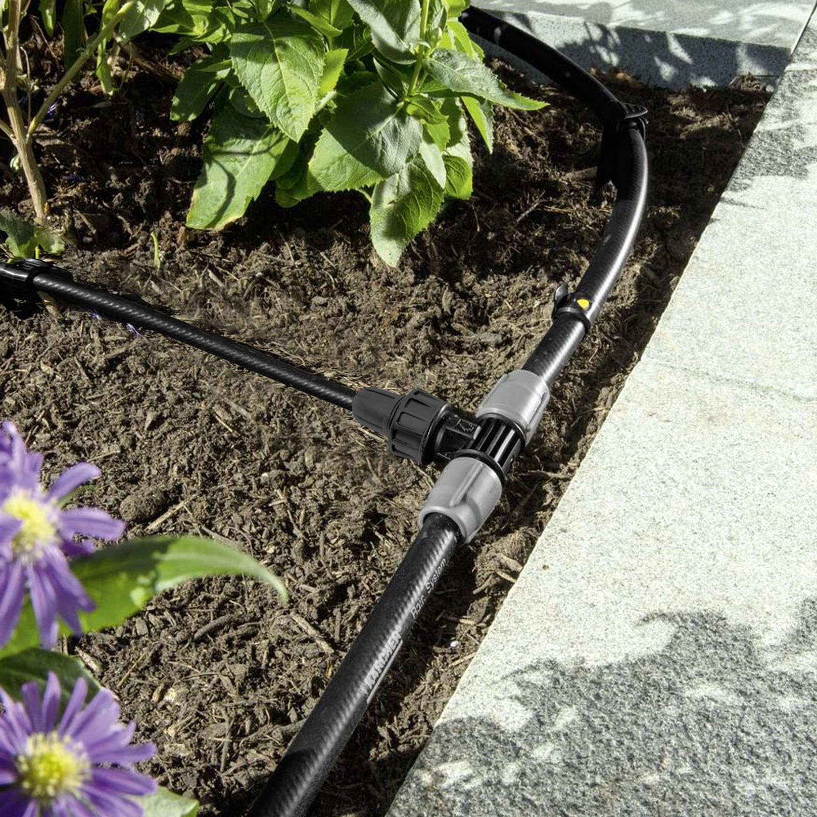 Saihisday easy-install design saves time in garden irrigation tasks.