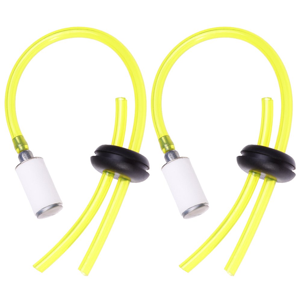 Saihisday fuel line kit components with primer bulb and grommets for quick maintenance
