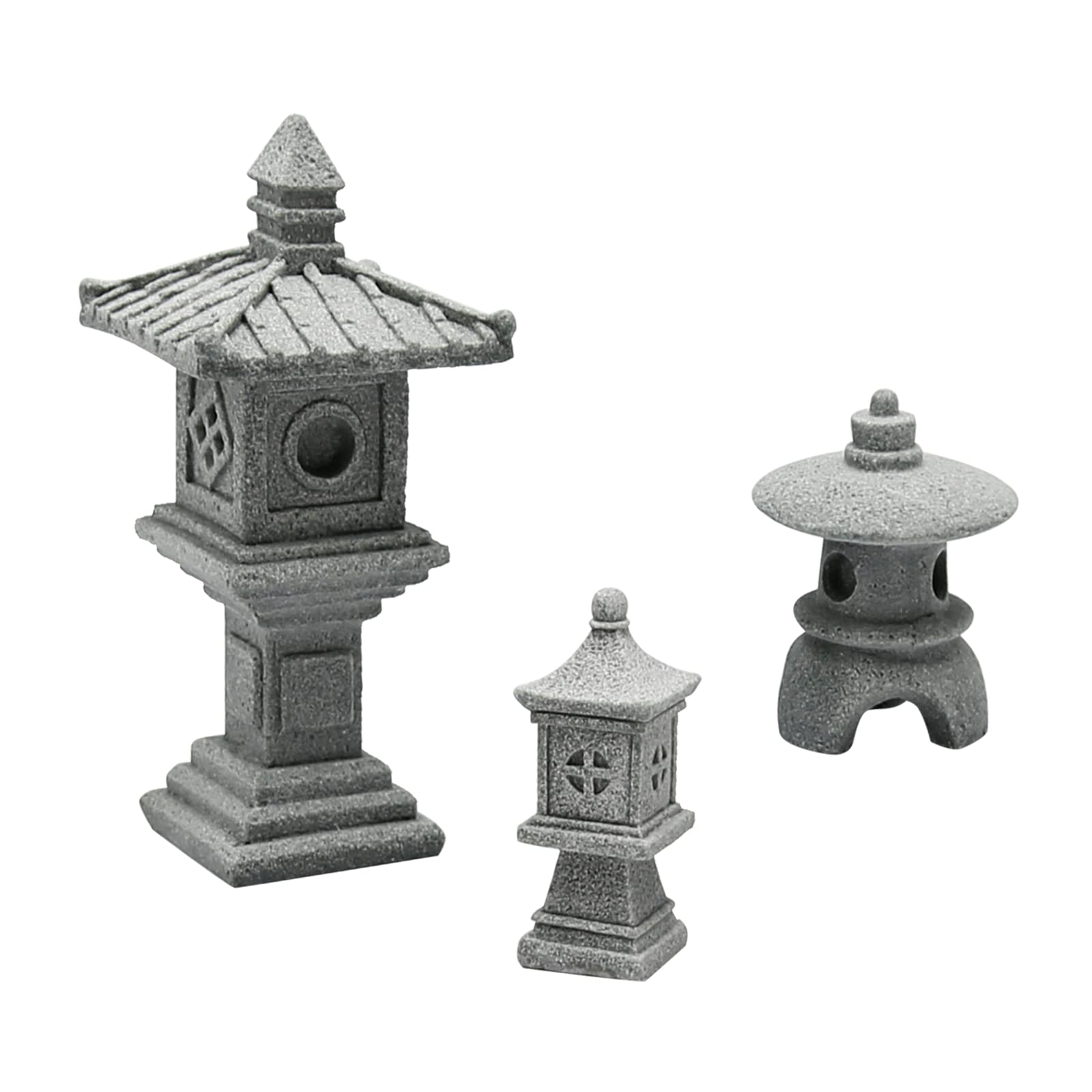 Saihisday mini pagoda lantern for garden adds tranquil focal point.