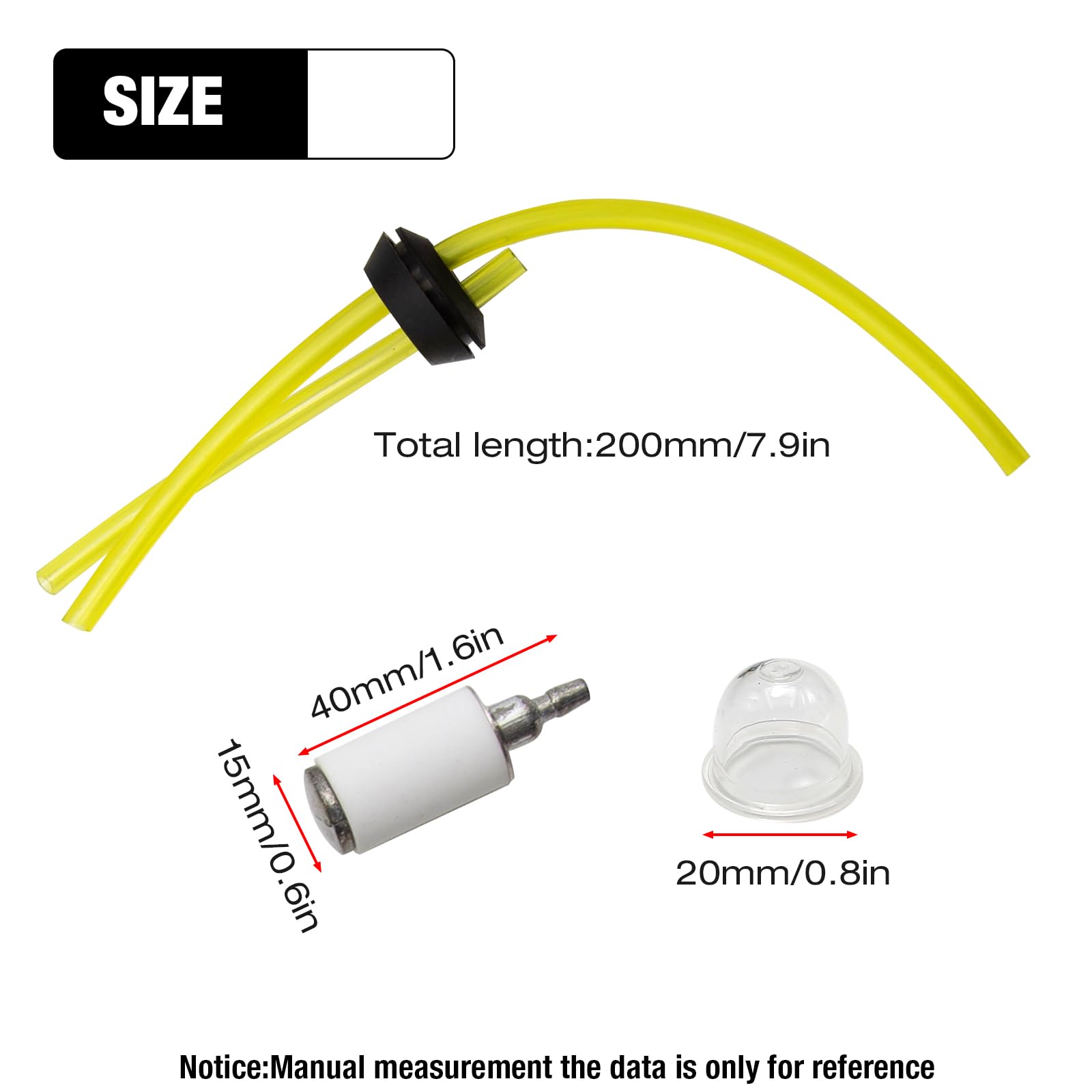 Saihisday packaging indicates complete kit with all replacement parts.