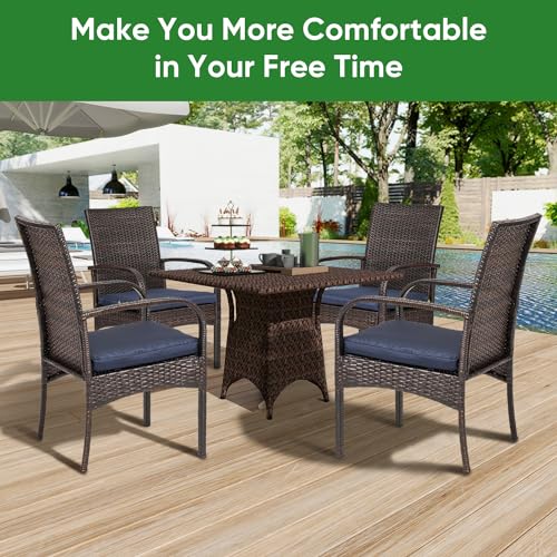 SAILARY PE rattan texture demonstrates weatherproof outdoor appeal