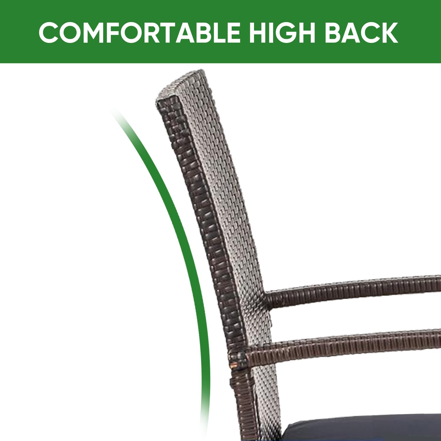 SAILARY two-chair dining set shown outdoors for patio dining