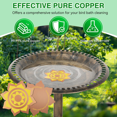 Saillong copper disk develops patina to resist corrosion over time.