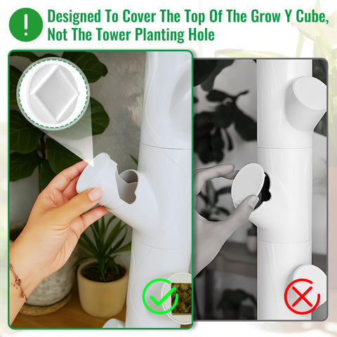Saillong Gardyn yPod cap demonstrates hydroponic protection against environmental factors.