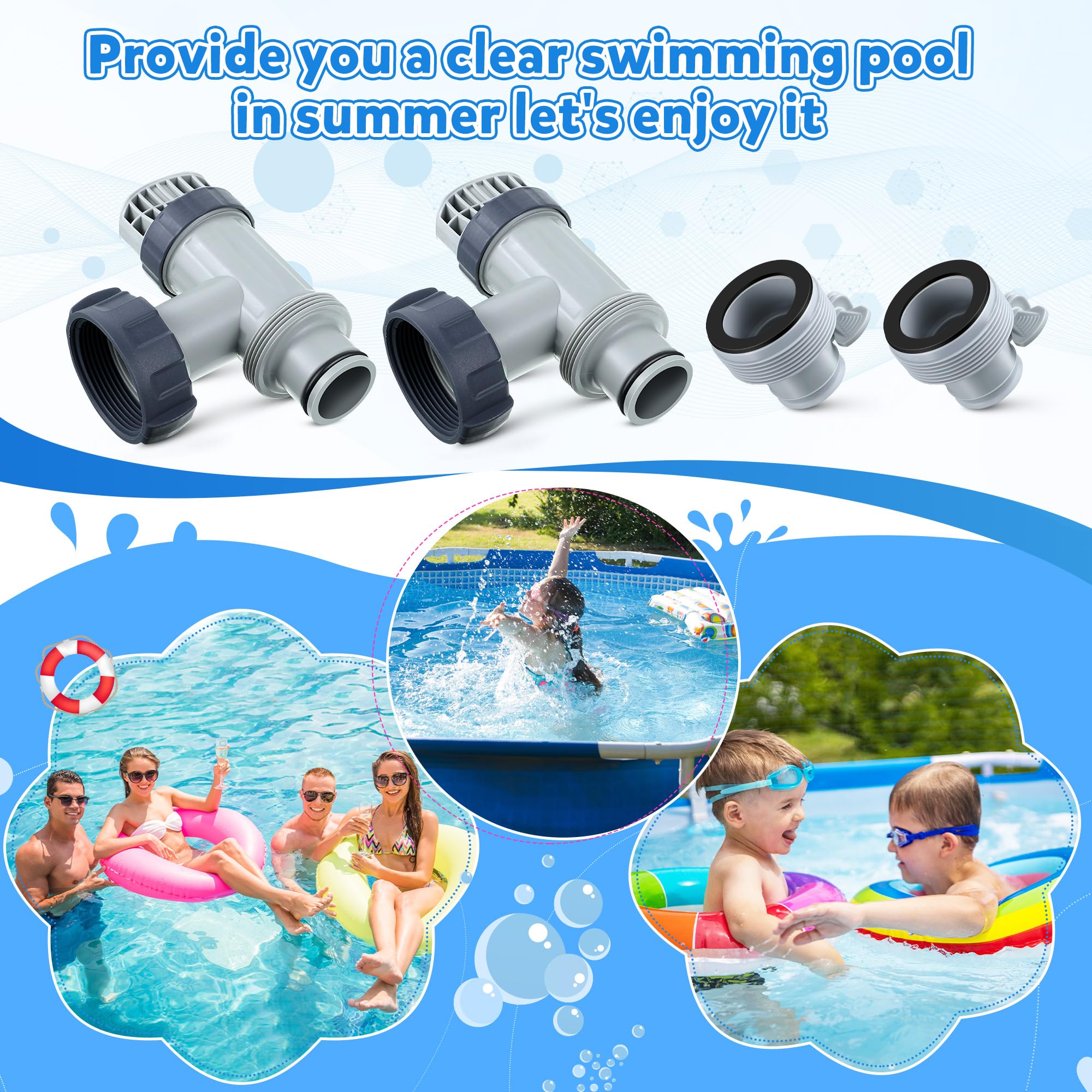 Saillong replacement parts extend above-ground pool life and simplify routine maintenance.