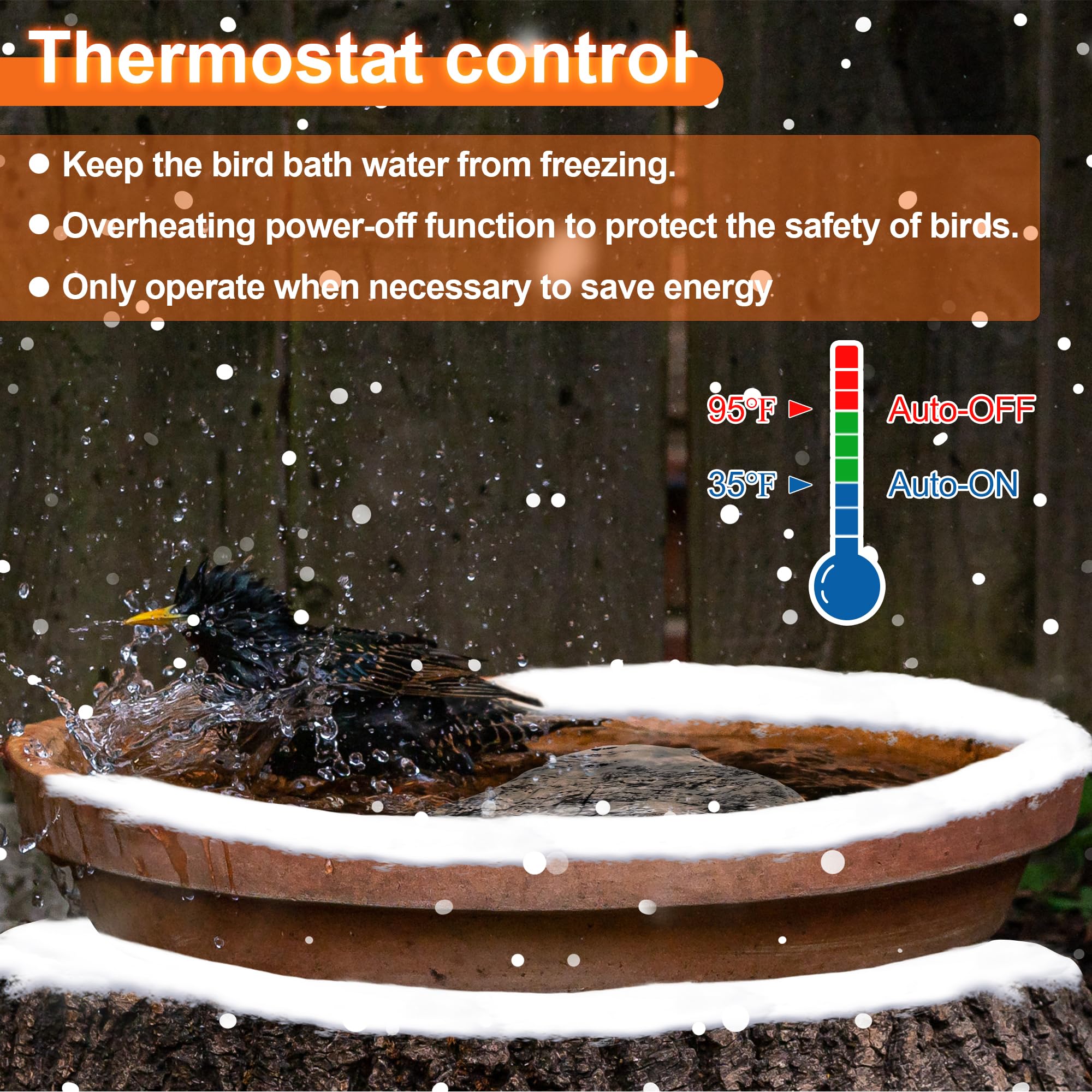 Saillong safety aluminum-cover prevents corrosion and bird pecking.