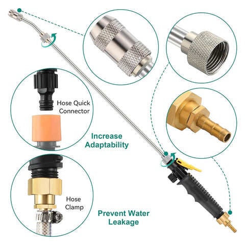 Saillong 3/8-inch hose compatibility for flexible setup