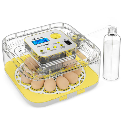 Sailnovo 12-egg incubator with humidity upgrade for stable incubation conditions