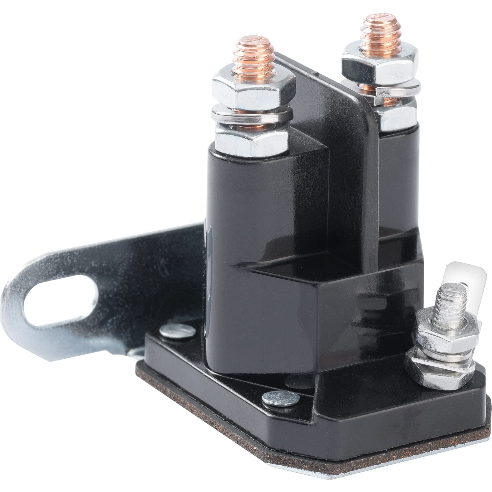 Saiyugty 030817 solenoid with male spade terminal for quick, DIY installation.