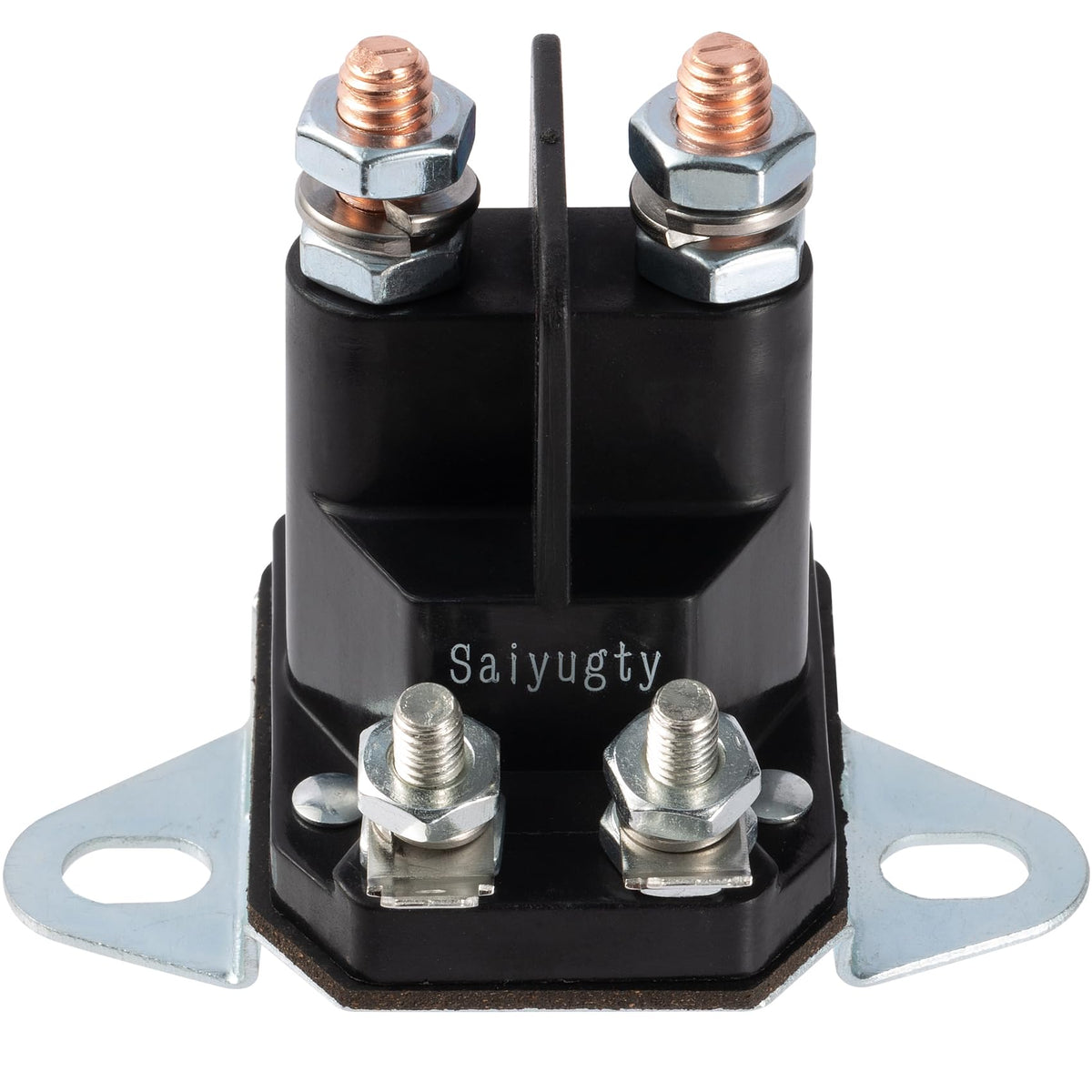Saiyugty 117-1197 starter solenoid top view for reliable mower startups