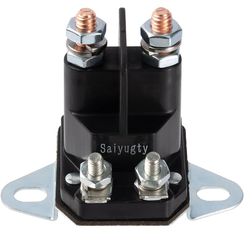 Saiyugty 117-1197 starter solenoid top view for reliable mower startups