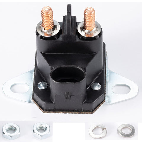 Saiyugty 12V starter solenoid with dense brass coils for quick engagement and reliability.