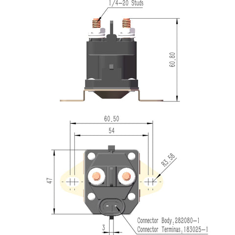 Saiyugty easy-install starter solenoid designed for DIY maintenance and quick swaps.