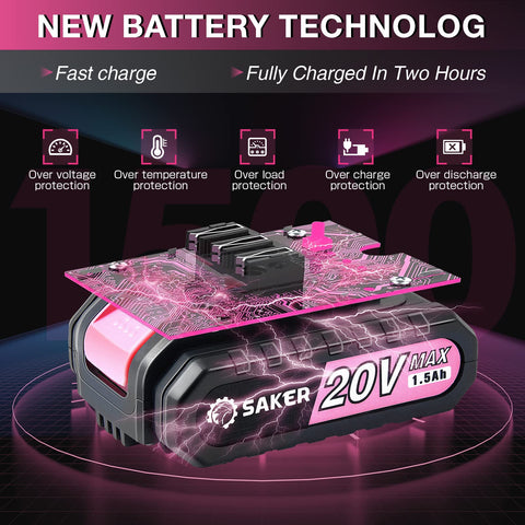 Saker Carrying case keeps accessories organized and portable