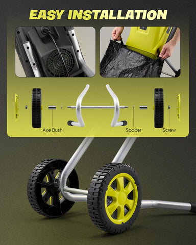 Saker kit includes bag, paddle, and blade tool.