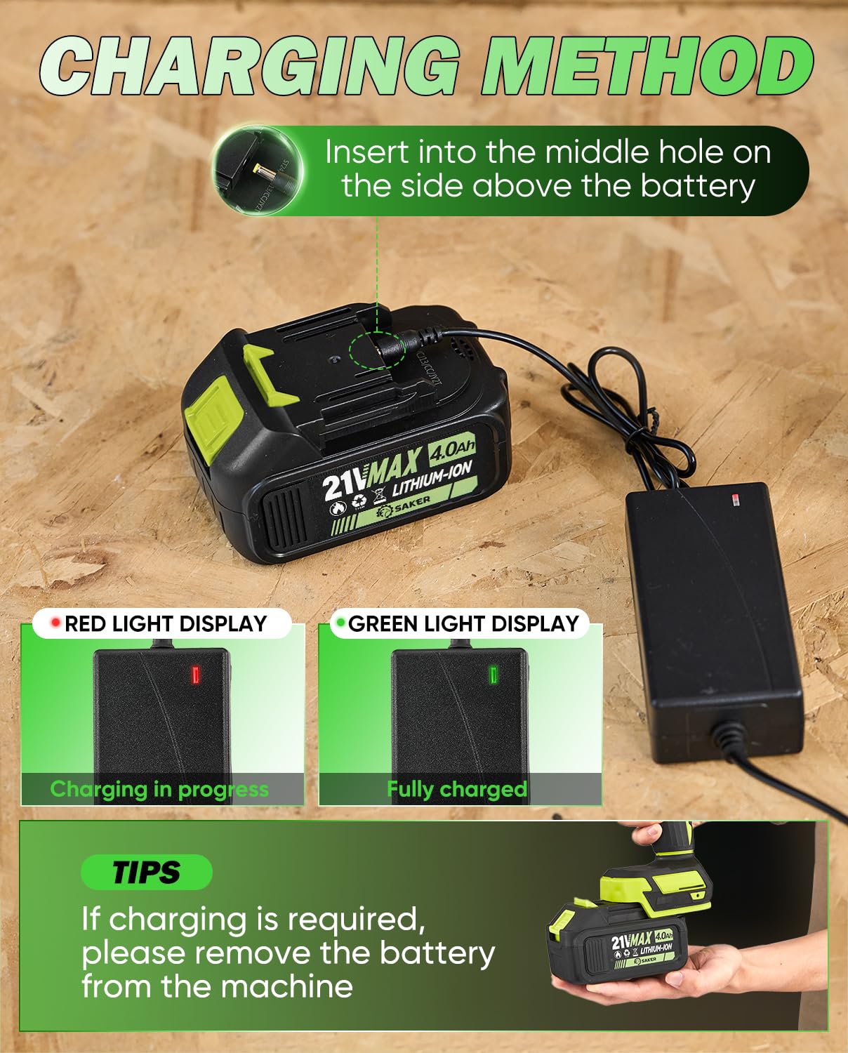 Saker compact portable design for easy handling during camping