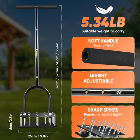 Saker included gloves for safe lawn maintenance