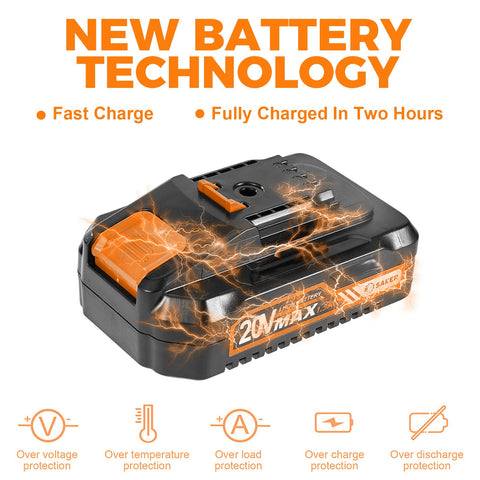 Saker Mini Chainsaw quick assembly for fast setup
