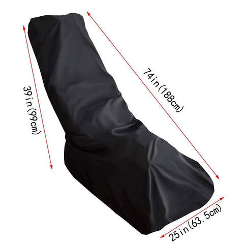 Saking cover offers waterproof and UV protection for outdoor mowing equipment