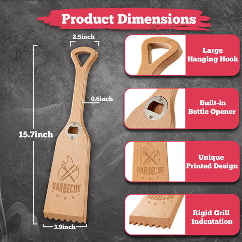 Salato hanging hook for convenient storage between uses.