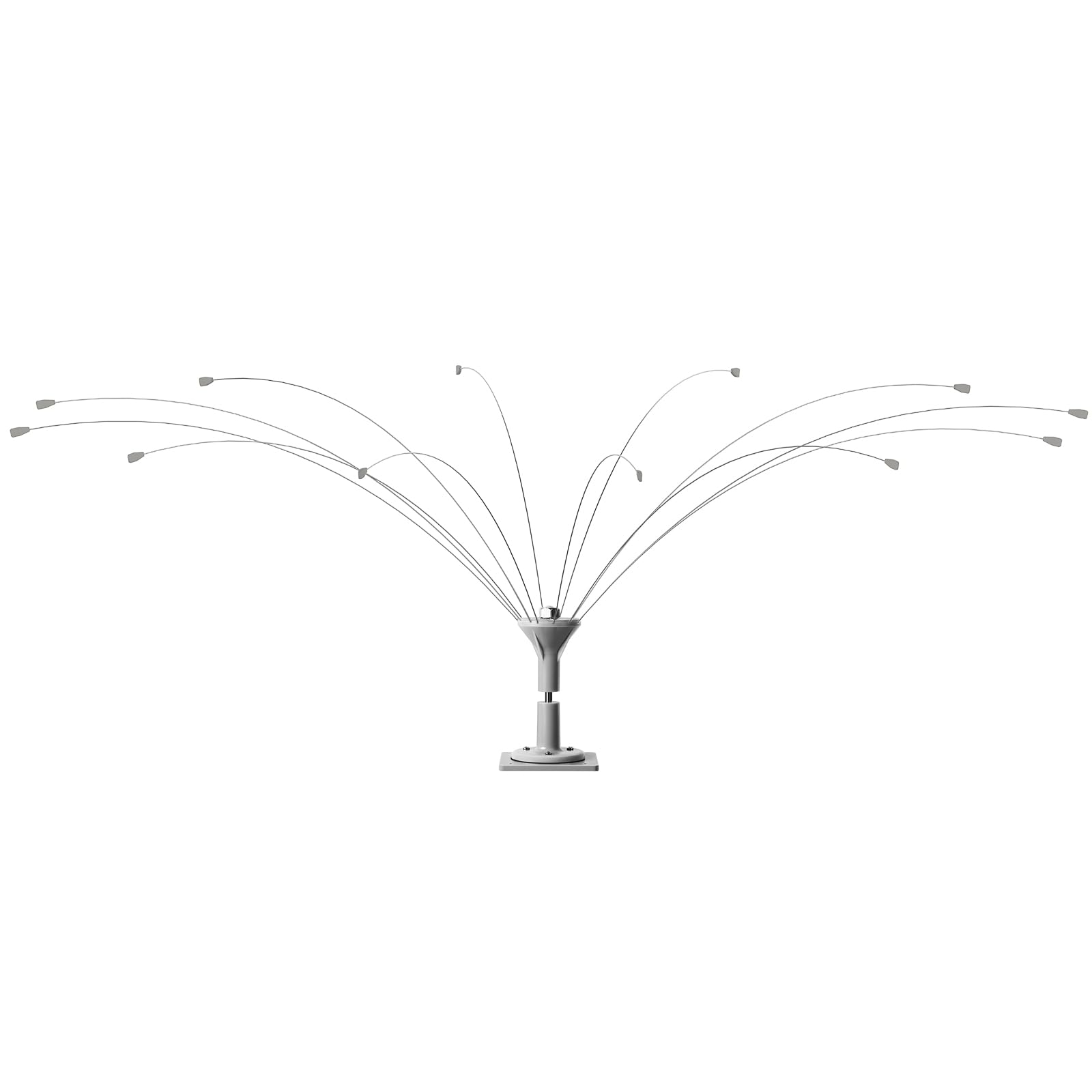 Salcod 360 long-leg bird deterrent on boat reduces droppings and keeps surfaces cleaner