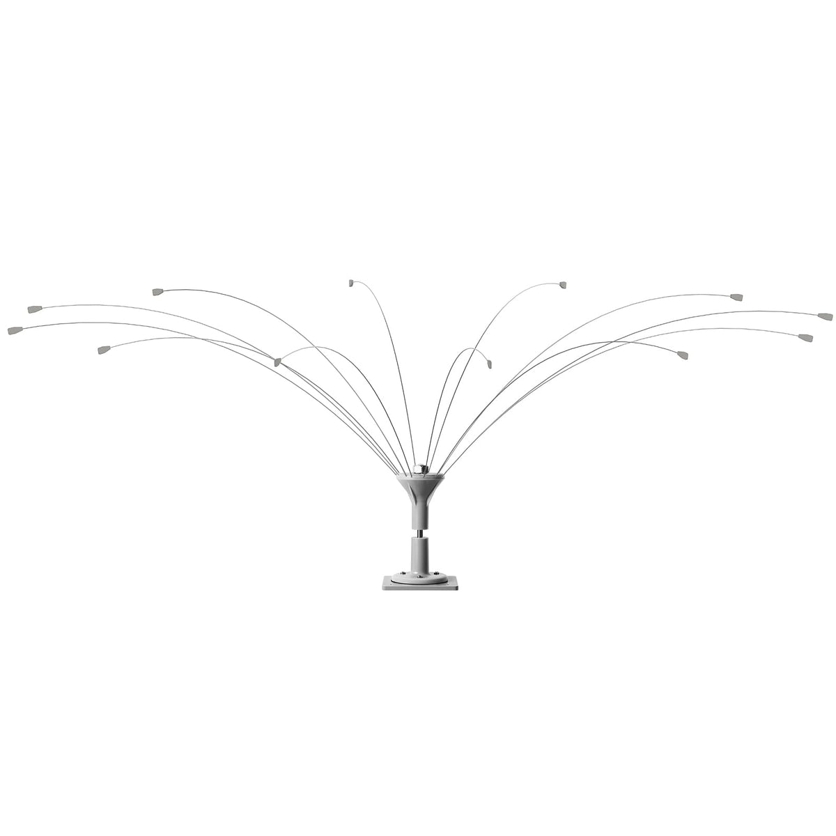 Salcod 360 long-leg bird deterrent on boat reduces droppings and keeps surfaces cleaner