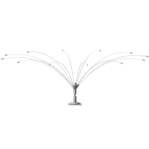 Salcod 360 long-leg bird deterrent on boat reduces droppings and keeps surfaces cleaner