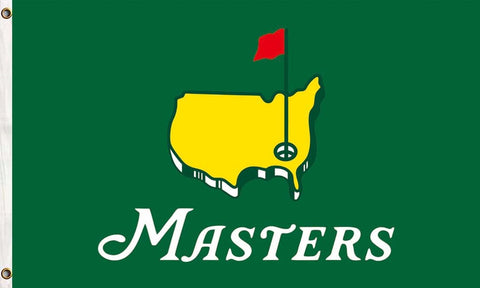 Salmophy Masters flag Augusta National golf poster tapestry enhances dorm wall decor and ambiance.