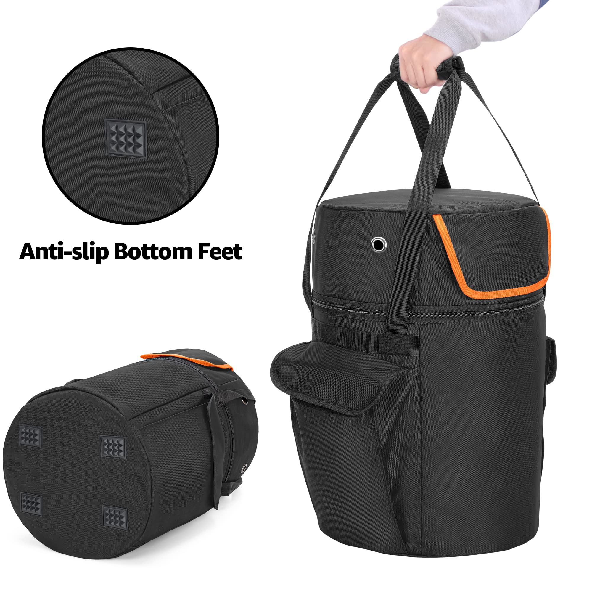 Samd ew 20lb propane tank bag easy transportation with padded handles