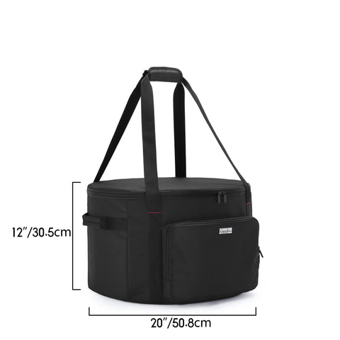 samdew fire pit bag is travel-ready for RV trips and camping